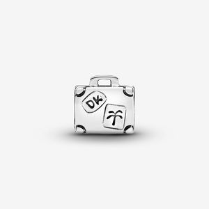 Sterling silver Pandora suitcase charm